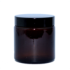 Recipient Cosmetic (Borcan) Sticla Ambra Cu Capac 120ml MAYAM