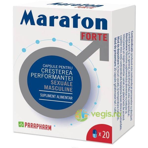 Maraton Forte 20Cps, QUANTUM PHARM, Pentru Barbati, 1, Vegis.ro