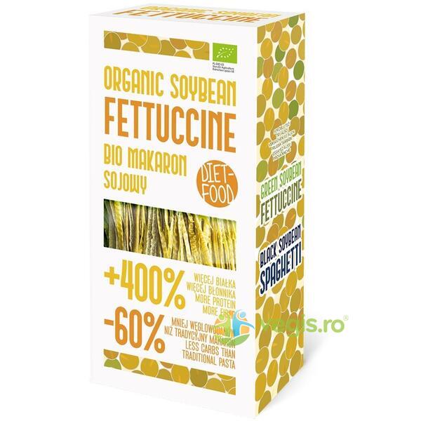 Paste Fettuccine din Soia Galbena Ecologice/Bio 200g, DIET FOOD, Paste, 1, Vegis.ro
