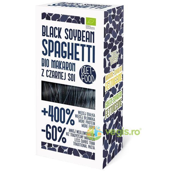 Spaghete din Soia Neagra Ecologice/Bio 200g, DIET FOOD, Paste, 1, Vegis.ro