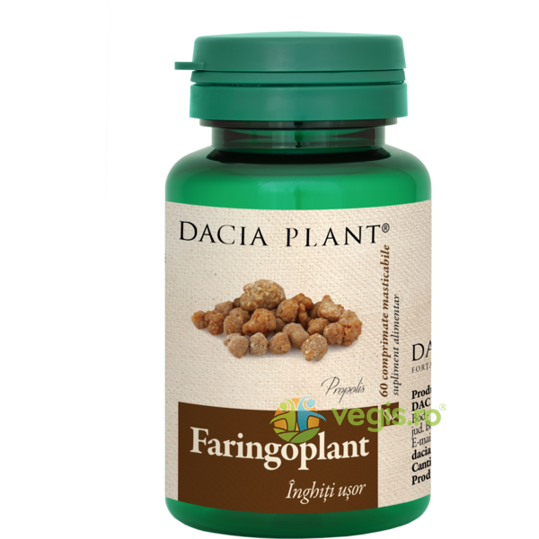 Faringoplant 60Cpr, DACIA PLANT, Capsule, Comprimate, 1, Vegis.ro