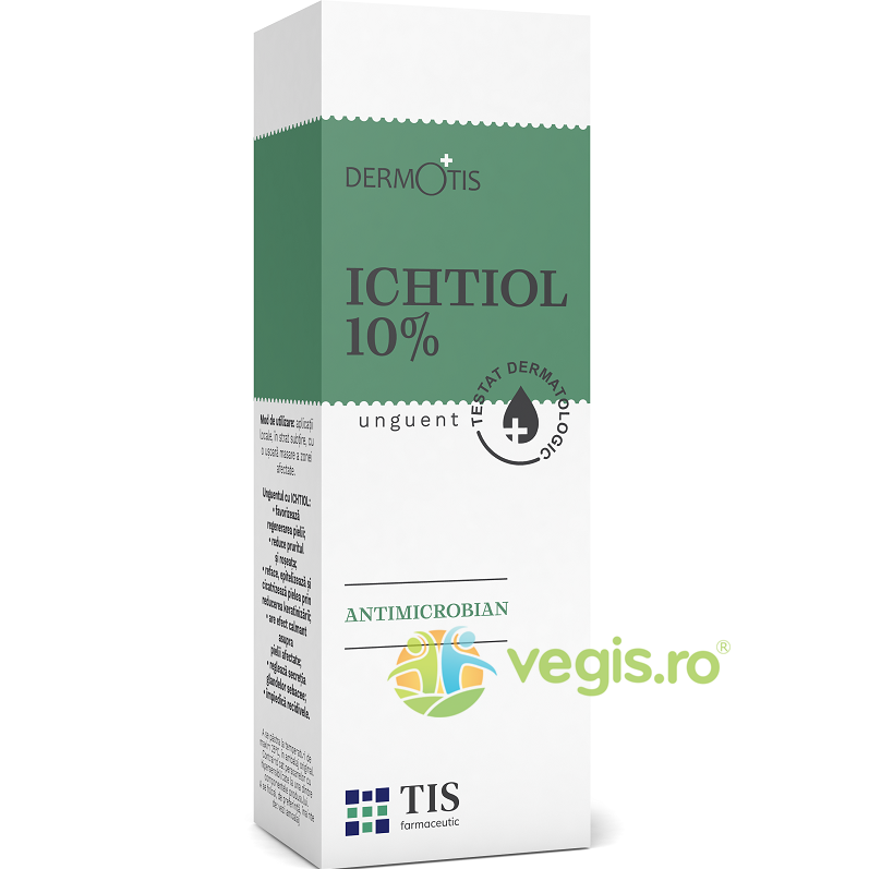 Unguent Ichtiol 10% – Dermotis 25gr 10. Remedii