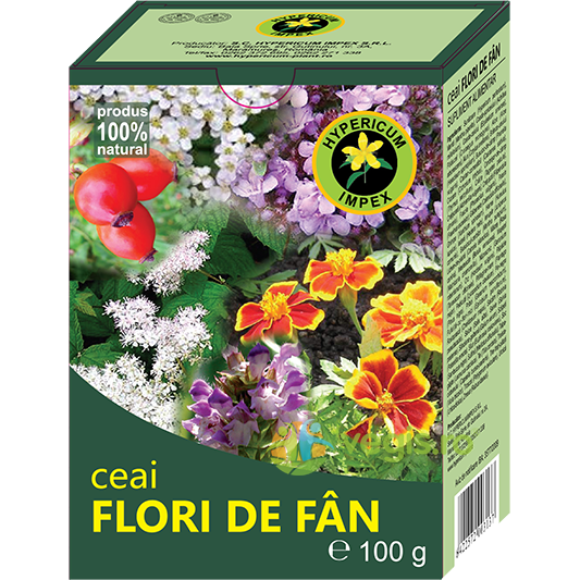Flori De Fan 100g, HYPERICUM, Ceaiuri vrac, 1, Vegis.ro