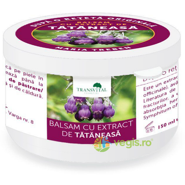 Balsam cu Extract de Tataneasa 150ml, QUANTUM PHARM, Unguente, Geluri Naturale, 1, Vegis.ro