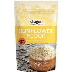 Faina din Seminte de Floarea Soarelui fara Gluten Ecologica/Bio 200g DRAGON SUPERFOODS