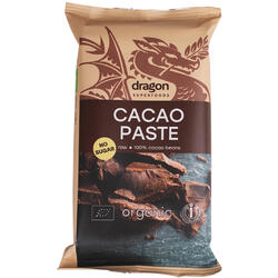 Pasta de Cacao fara Zahar Raw 180g DRAGON SUPERFOODS