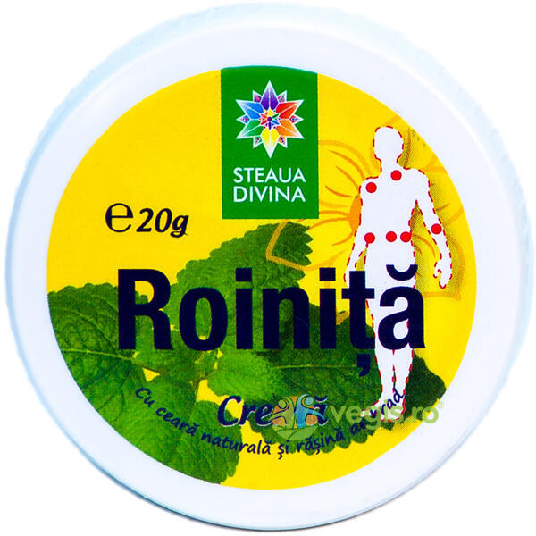 Crema cu Roinita 20g, STEAUA DIVINA, Unguente, Geluri Naturale, 1, Vegis.ro