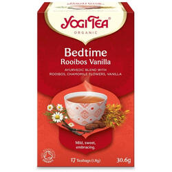Ceai Bedtime cu Rooibos si Vanilie Ecologic/Bio 17dz YOGI TEA