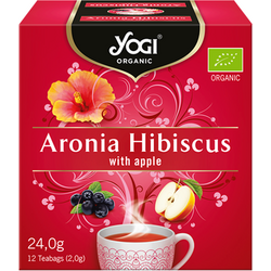 Ceai Aronia, Hibiscus si Mar Ecologic/Bio 12dz YOGI TEA
