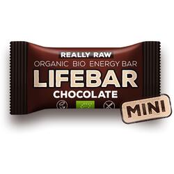 Baton Mini cu Ciocolata fara Gluten Ecologic/Bio 25g LIFEBAR