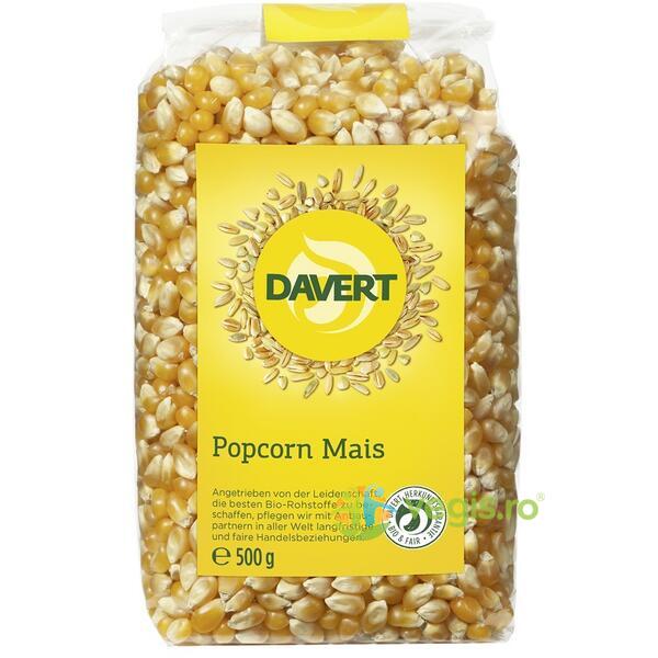 Porumb pentru Popcorn Ecologic/Bio 500g, DAVERT, Cereale boabe, 1, Vegis.ro