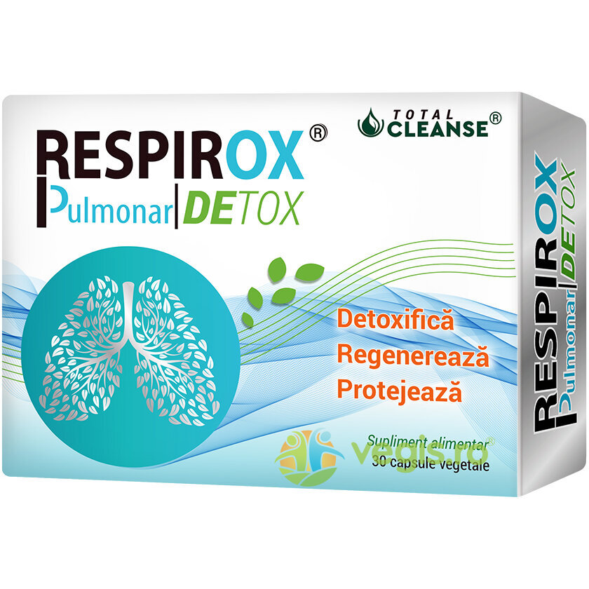 Respirox Pulmonar Detox 750mg 30cps 30cps Remedii