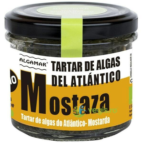 Tartar de Alge Marine cu Mustar Ecologic/Bio 100g, ALGAMAR, Creme tartinabile, 1, Vegis.ro