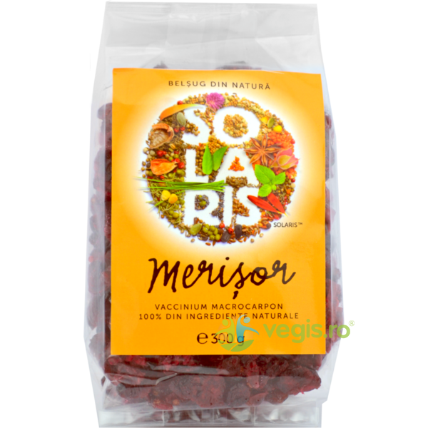 Merisor 300g, SOLARIS, Fructe uscate, 1, Vegis.ro