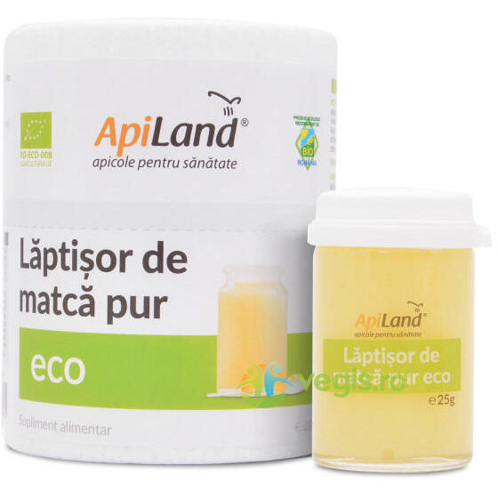Laptisor De Matca Pur Ecologic/BIO 25gr, APILAND, Laptisor de Matca, 2, Vegis.ro