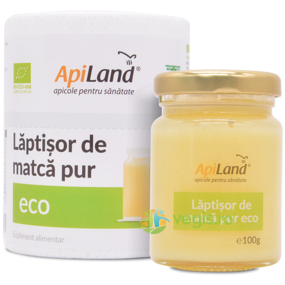 Laptisor De Matca Pur Ecologic/BIO 100gr, APILAND, Produse BIO, 1, Vegis.ro
