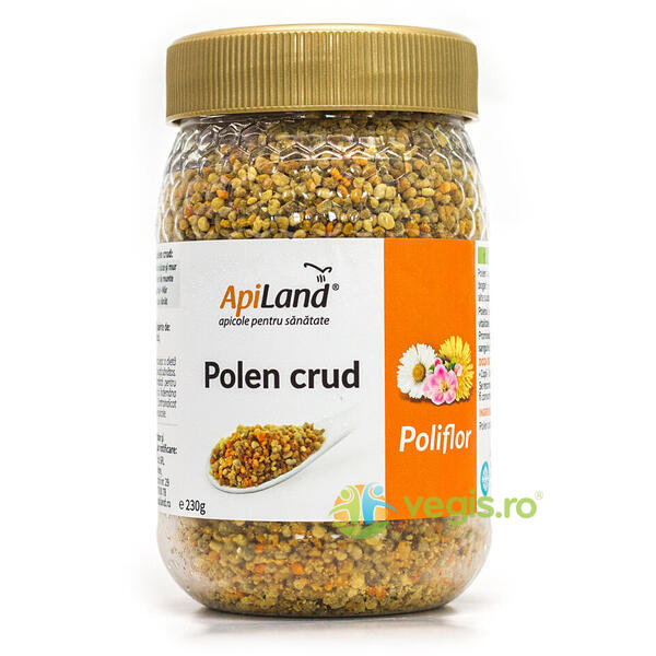 Polen Crud Poliflor 230g, APILAND, Produse Apicole Naturale, 1, Vegis.ro