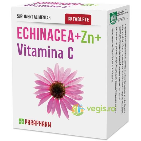 Echinacea + Zinc + Vitamina C 30cps, QUANTUM PHARM, Imunitate, 1, Vegis.ro