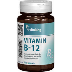 Vitamina B12 500mcg 100cps VITAKING
