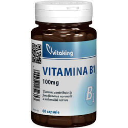 Vitamina B1 100mg 60cps VITAKING