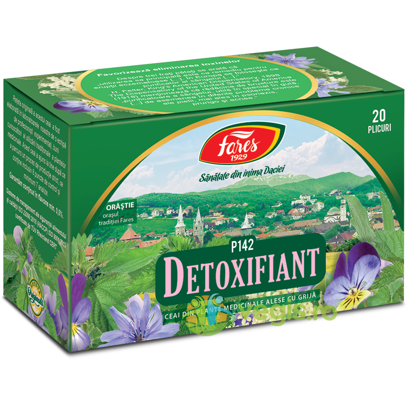 Ceai Detoxifiant (P142) 20dz (20dz Ceaiuri doze