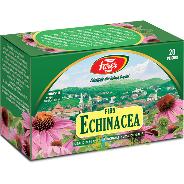 Ceai Echinacea 20dz, FARES, Imunitate, 1, Vegis.ro