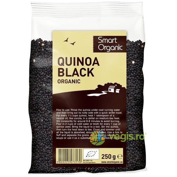 Quinoa Neagra Ecologica/Bio 250g, SMART ORGANIC, Leguminoase, 1, Vegis.ro