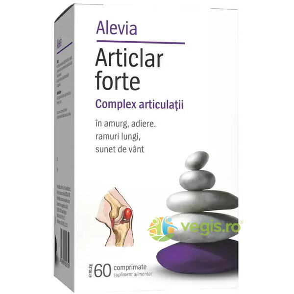 Articlar Forte Complex Articulatii 60cpr, ALEVIA, Remedii Capsule, Comprimate, 1, Vegis.ro