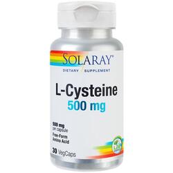 L-CYSTEINE 500MG 30cps (L-Cisteina) Secom, SOLARAY