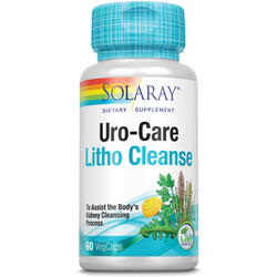 Uro Care Litho Cleanse 60cps vegetale Secom, SOLARAY
