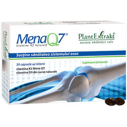 Mena Q7 Vitamina K2 Naturala 30cps PLANTEXTRAKT