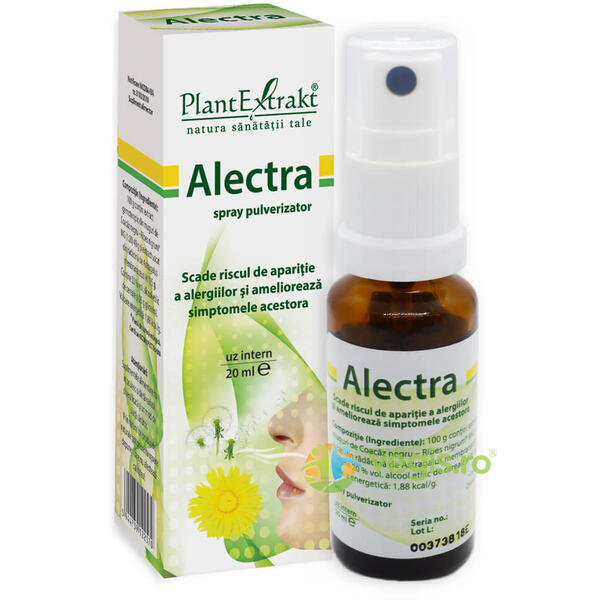 Alectra Spray cu Atomizor 20ml, PLANTEXTRAKT, Unguente, Geluri Naturale, 1, Vegis.ro