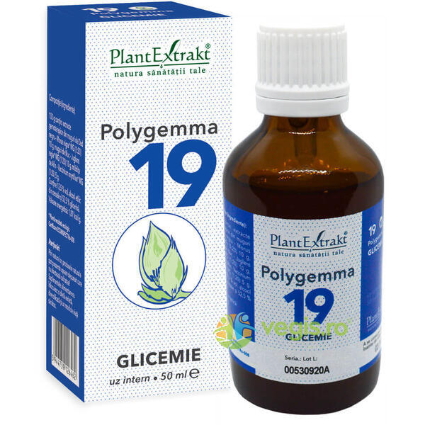 Polygemma 19 (Glicemie) 50ml, PLANTEXTRAKT, Gemoderivate, 1, Vegis.ro