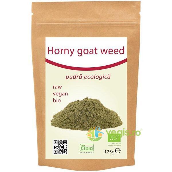 Horny Goat Weed Pulbere 125g, OBIO, Superalimente, 1, Vegis.ro