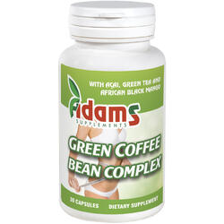 Cafea Verde (Green Coffee Bean Complex) 30cps ADAMS VISION