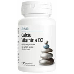 Calciu Vitamina D3 120cpr ALEVIA