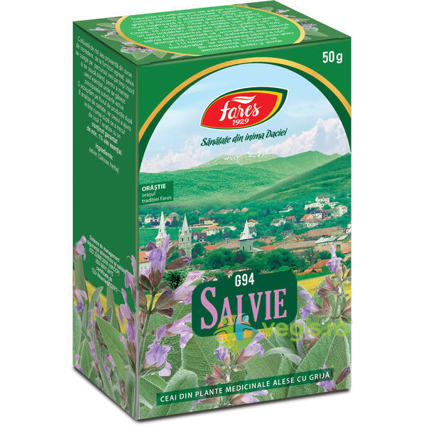 Ceai Salvie ( G94) 50g, FARES, Ceaiuri vrac, 1, Vegis.ro