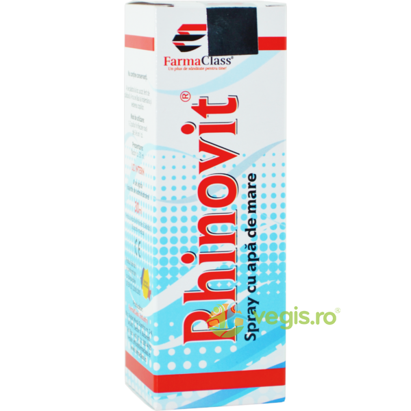Rhinovit Spray cu Apa de Mare 30ml, FARMACLASS, Remedii Naturale ORL, 1, Vegis.ro