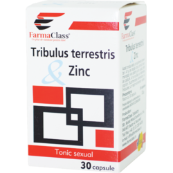 Tribulus Terrestris si Zinc 30cps FARMACLASS