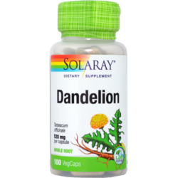 Dandelion (Papadie) 520mg 100cps Secom, SOLARAY