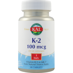 Vitamina K-2 100mcg 30tb Secom, KAL