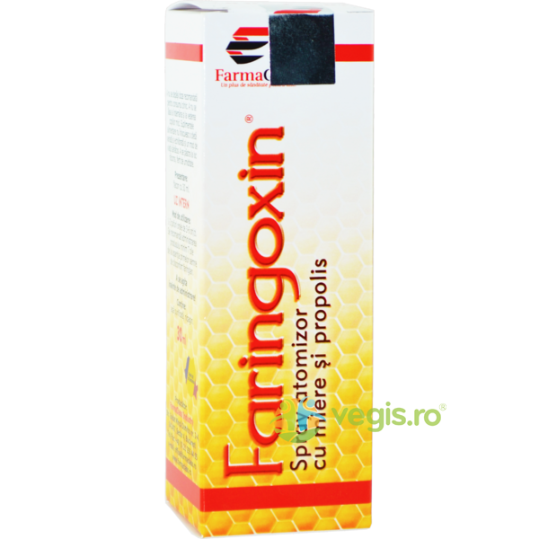 Faringoxin Spray Miere si Propolis 30ml, FARMACLASS, Raceala & Gripa, 1, Vegis.ro