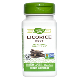 Licorice 450mg (Lemn dulce) 100cps Secom, NATURE'S  WAY