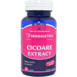 Cicoare Extract 60Cps HERBAGETICA
