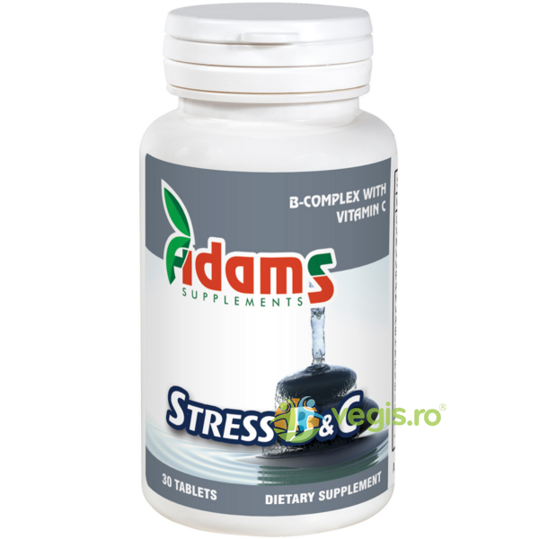Stress B&C 30tb, ADAMS VISION, Capsule, Comprimate, 1, Vegis.ro
