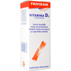 Vitamina D3 Uleioasa 30ml FAVISAN