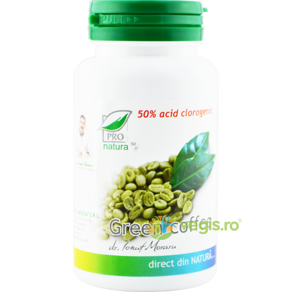 Green Coffee (Cafea verde) 60cps, MEDICA, Produse de Slabit, 1, Vegis.ro