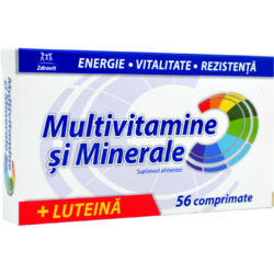 Multivitamine si Minerale + Luteina 56cpr ZDROVIT