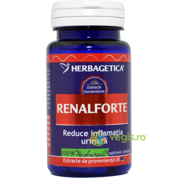Renal Forte 30cps, HERBAGETICA, Remedii Capsule, Comprimate, 1, Vegis.ro