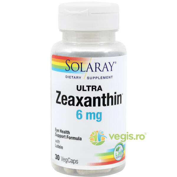 Ultra Zeaxanthin 30cps Secom,, SOLARAY, Capsule, Comprimate, 1, Vegis.ro